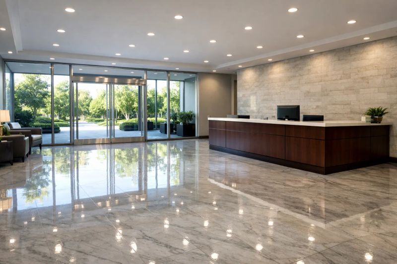 Clean bright office workspace in Santa Clarita
