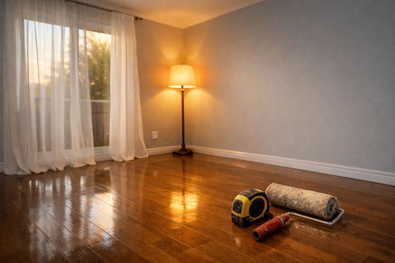 Freshly cleaned welcoming living room ready for everyday life
